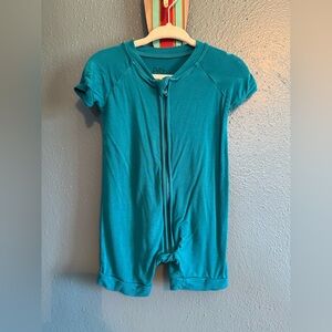 Turquoise Little Sleepies shorty